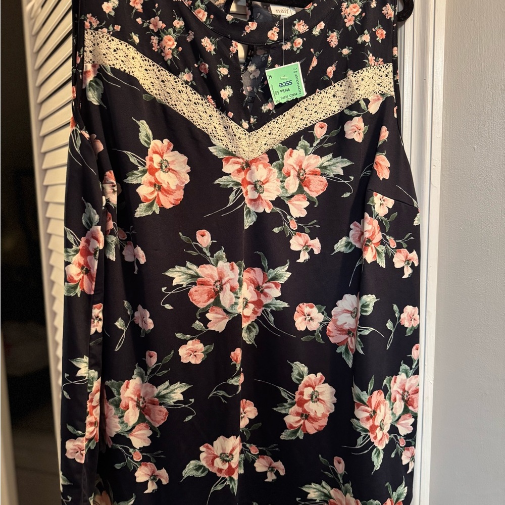 Floral Sleeveless Top